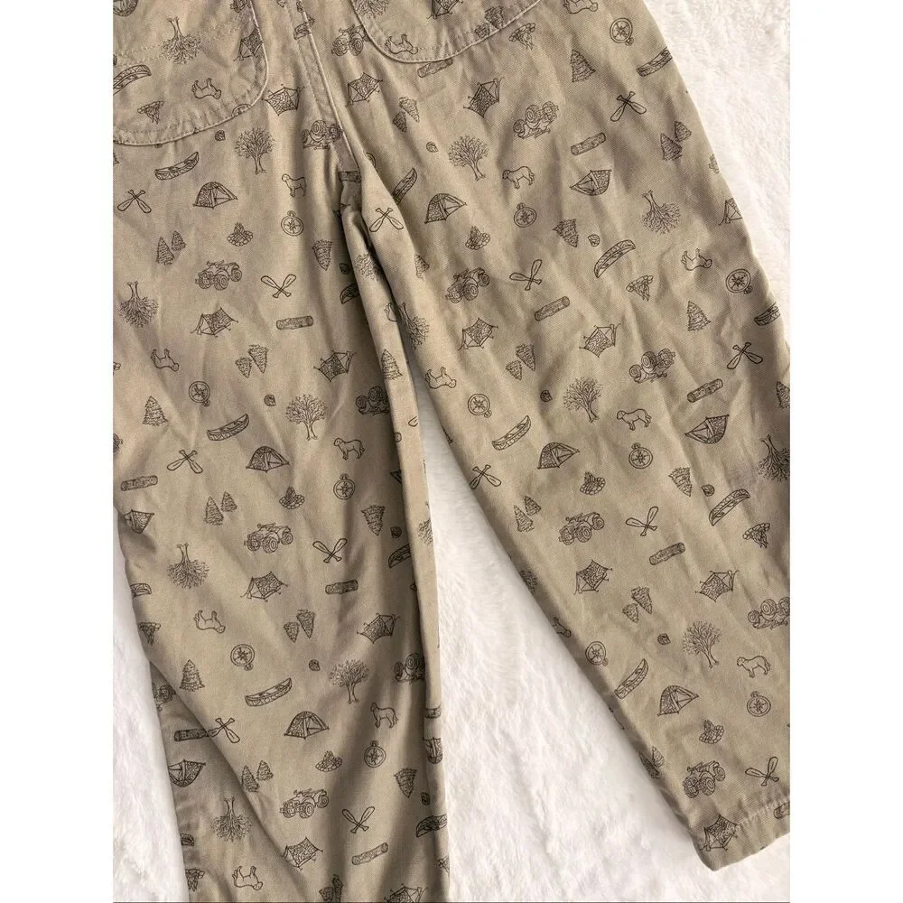 Carhartt "Happy Camper" Overalls Size 4T - Picture 2 of 7